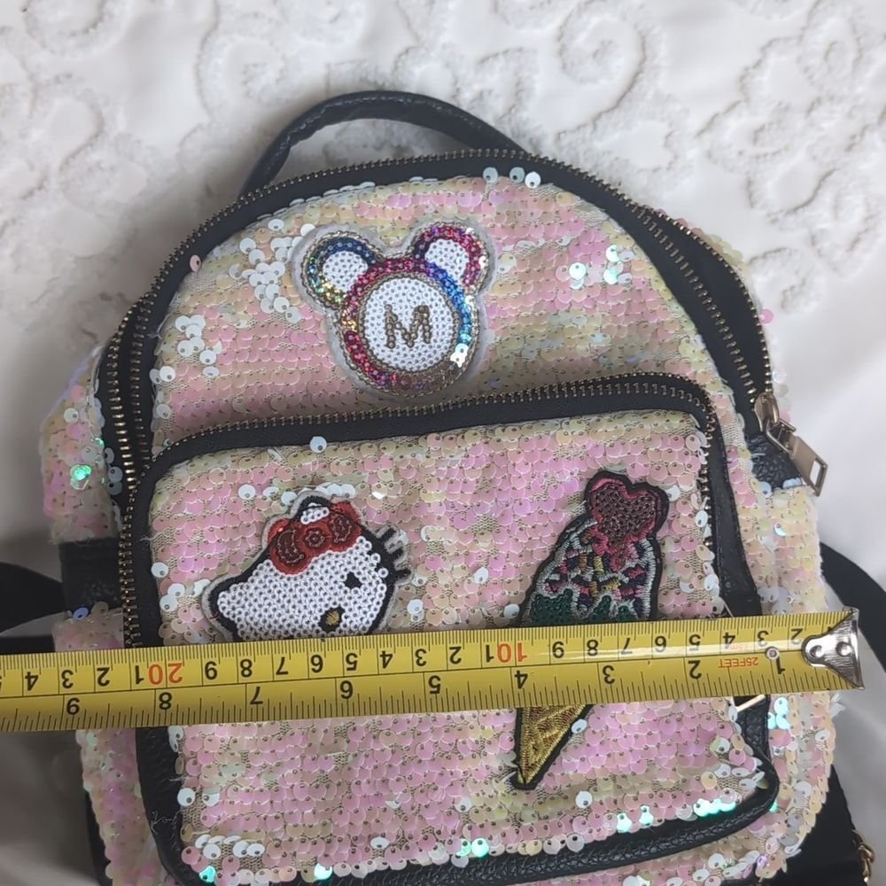 Hello Kitty Small Pink Sequin Backpack 🩷 - Picture 14 of 14